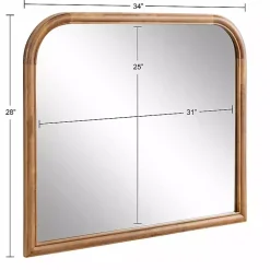 Kirklands Home Rustic Brown Wide Arch Wall Mirror Online