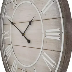 Kirklands Home Rustic Charm Wood Wall Clock Best