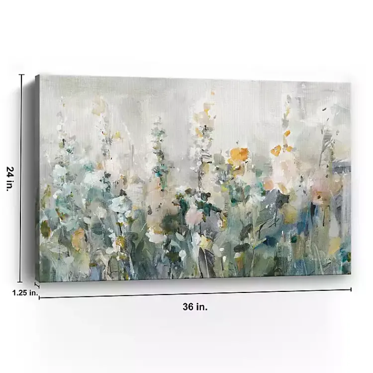 Kirklands Home Rustic Garden Canvas Art Print