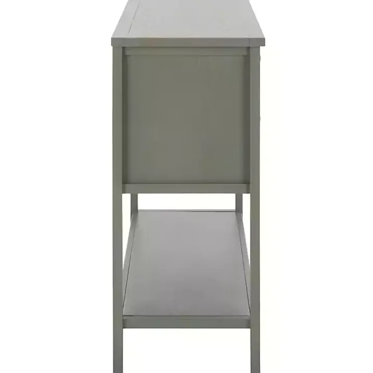 Kirklands Home Rustic 4-Drawer Charlotte Sideboard Gray Best