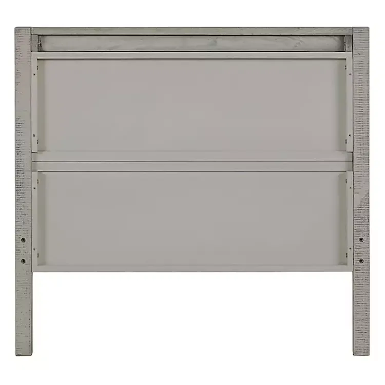 Kirklands Home Rustic Gray Pine Panel Twin Bed Frame Hot