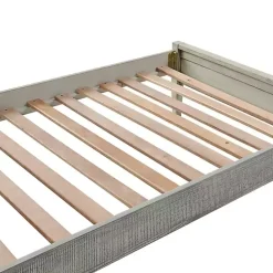 Kirklands Home Rustic Gray Pine Panel Twin Bed Frame Hot