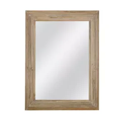 Kirklands Home Rustic Mango Wood Mirror New