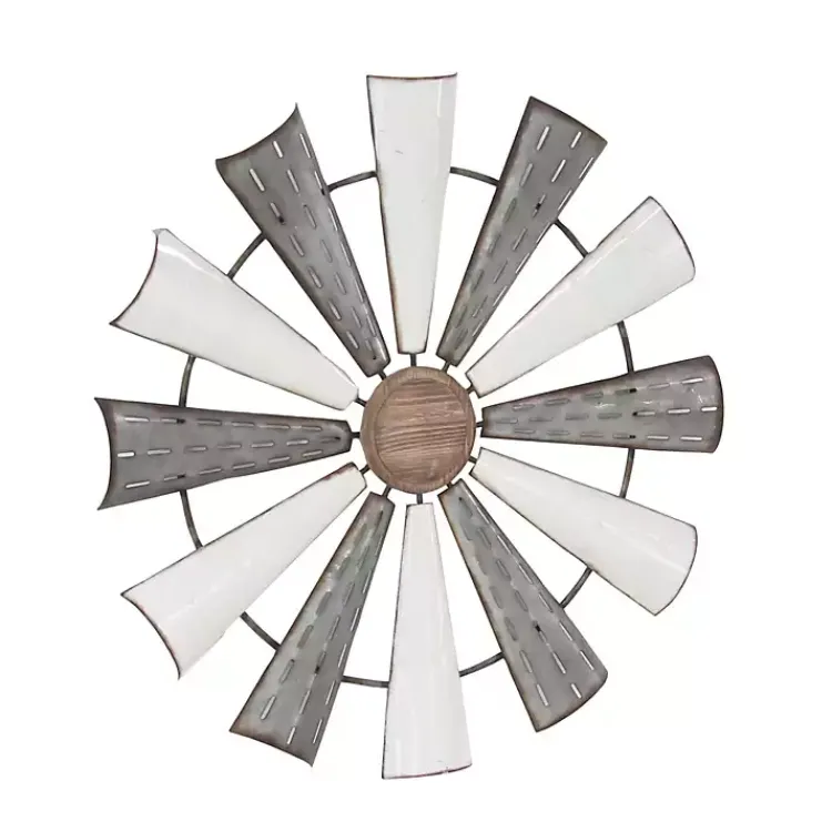 Kirklands Home Rustic Metal Windmill Wall Plaque Best