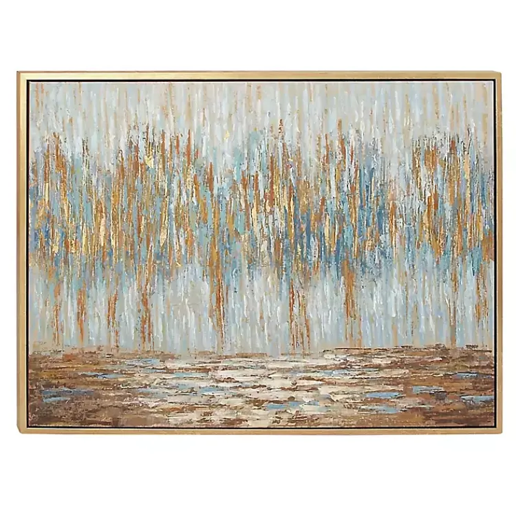Kirklands Home Rustic Reflections Framed Canvas Art Print Clearance