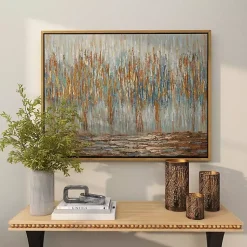 Kirklands Home Rustic Reflections Framed Canvas Art Print Clearance