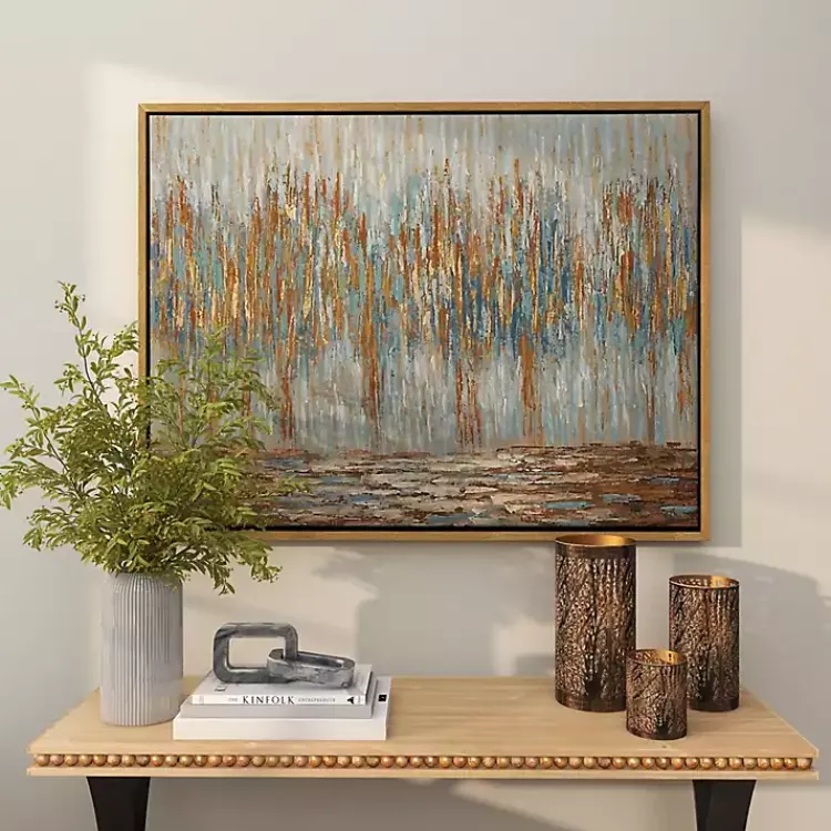 Kirklands Home Rustic Reflections Framed Canvas Art Print Clearance
