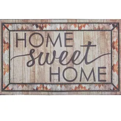 Kirklands Home Rustic Sweet Home Doormat Tan Discount