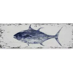 Kirklands Home Rustic Tuna Canvas Plaque Discount