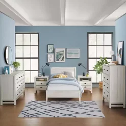 Kirklands Home Rustic White Pine Panel Twin Bed Frame Online