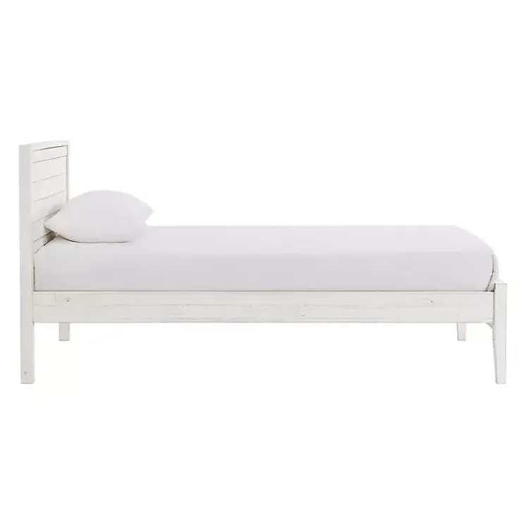 Kirklands Home Rustic White Pine Panel Twin Bed Frame Online