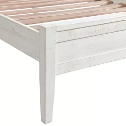 Kirklands Home Rustic White Pine Panel Twin Bed Frame Online