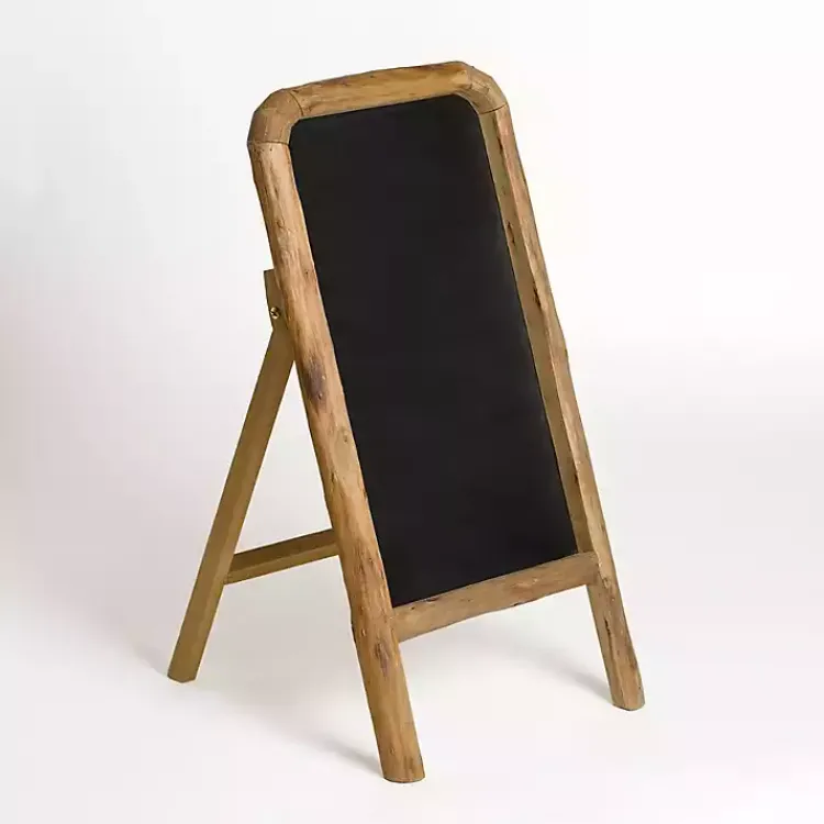 Memo & Chalkboards>Kirklands Home Rustic Wood Easel Chalkboard