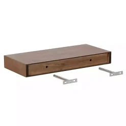 Kirklands Home Rustic Wood 2-pc. Floating Shelves, 18 in. Best