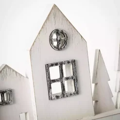Christmas Decorations>Kirklands Home Rustic Wooden Tabletop Christmas Village
