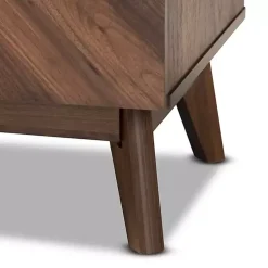 Kirklands Home Sabrina Walnut Wood 3-Drawer Chest Sale