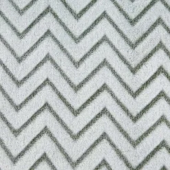 Blankets & Throws>Kirklands Home Sage Chevron Plush Throw Green