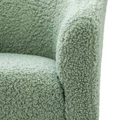 Kirklands Home Sage Contemporary Barrel Accent Chair Green Outlet