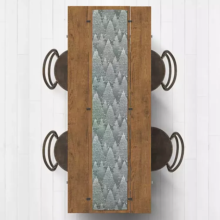 Kirklands Home Sage Forest Winter Twill Table Runner, 72 in. Hot
