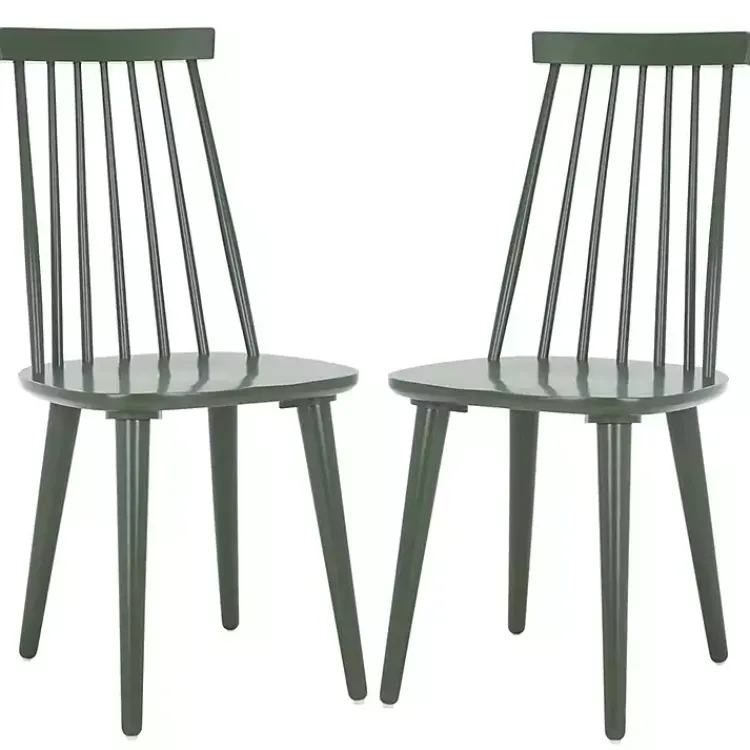 Kirklands Home Sage Burris Dining Chairs, Set of 2 Green Hot