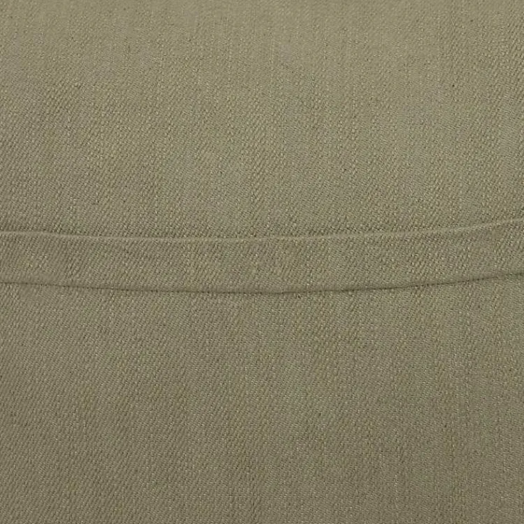 Pillows>Kirklands Home Sage Buttoned Throw Pillow Green