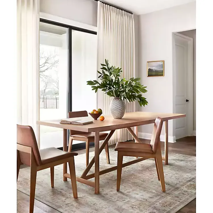 Kirklands Home Sage Medallion Area Rug, 7x9 New