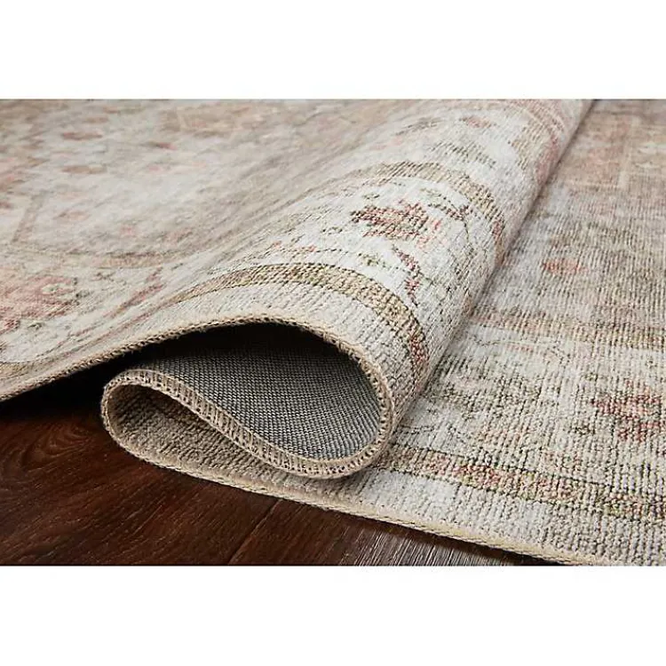 Kirklands Home Sage Medallion Area Rug, 7x9 New
