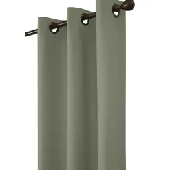Kirklands Home Sage Room Darkening Curtain Panel Set, 95 in. Green Outlet