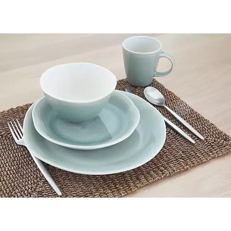 Kirklands Home Sage Sand 16-pc. Dinnerware Set Green Sale