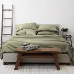 Kirklands Home Sage Ultra Soft 6-pc. Queen Sheet Set Green Discount