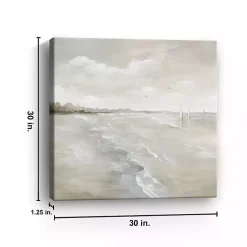 Kirklands Home Sail Away Canvas Art Print Gray Outlet