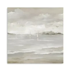 Kirklands Home Sail Away II Giclee Canvas Art Print, 40x40 in. Tan Clearance