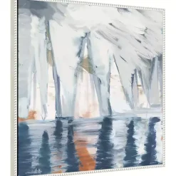 Kirklands Home Sailboats in the Mist Framed Canvas Art Print Online