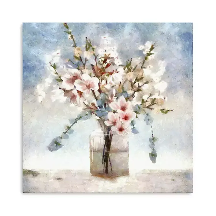 Kirklands Home Sakura Jar Canvas Art Print, 30x30 in. Best
