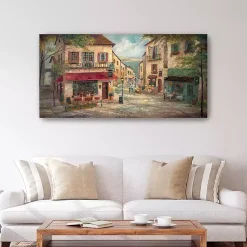 Kirklands Home Salvatore's Street Canvas Art Print Multi Best
