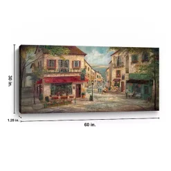 Kirklands Home Salvatore's Street Canvas Art Print Multi Best
