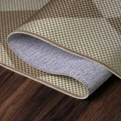 Kirklands Home Samara Natural Diamond Washable Area Rug, 5x7 Discount