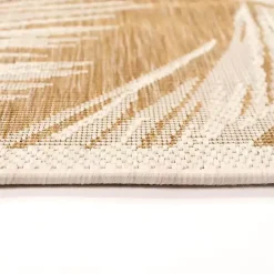 Kirklands Home Sand Cabo Palm Indoor/Outdoor Rug, 4x7 Clearance