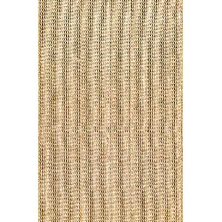 Kirklands Home Sand Intertwine Santal Indoor/Outdoor Rug, 6x9 Tan Sale