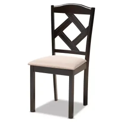 Kirklands Home Sandy Beige Diamond Back 7-pc. Dining Set Outlet