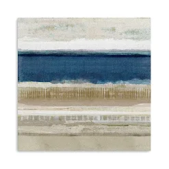 Kirklands Home Sandy Blues Canvas Art Print Outlet