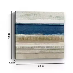 Kirklands Home Sandy Blues Canvas Art Print Outlet