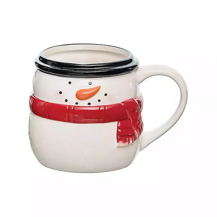 Christmas Dining & Entertaining>Kirklands Home Santa Claus and Snowman Christmas Mugs, Set of 2