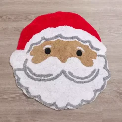 Christmas Decorations>Kirklands Home Santa Claus Christmas Bath Mat