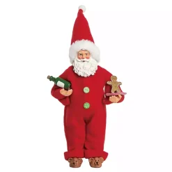 Christmas Decorations>Kirklands Home Santa in Pajamas Christmas Figurine