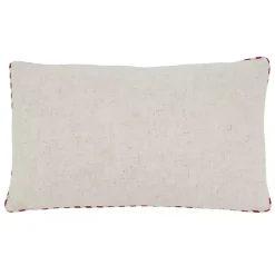 Christmas Pillows>Kirklands Home Santa with Truck and Trailer Pillow
