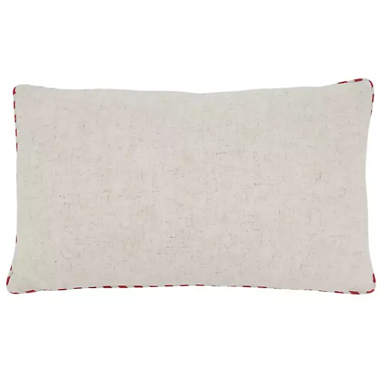 Christmas Pillows>Kirklands Home Santa with Truck and Trailer Pillow