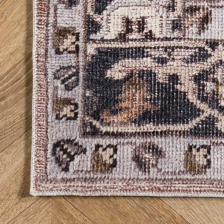 Kirklands Home Sasha Medallion Washable Area Rug, 4x6 Best