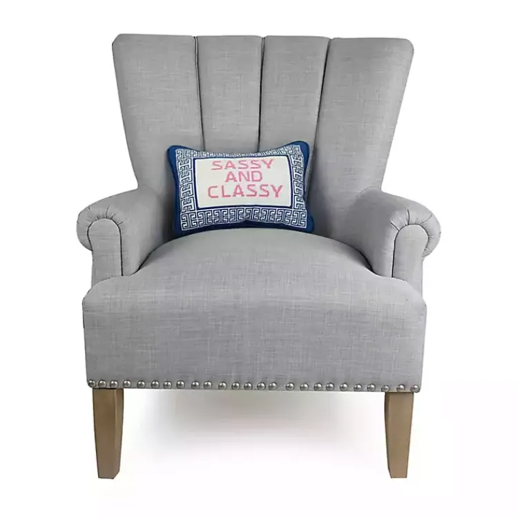 Pillows>Kirklands Home Sassy and Classy Needlepoint Throw Pillow