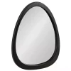 Kirklands Home Satin Black Asymmetrical Wall Mirror Discount